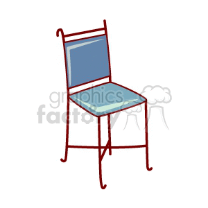   furniture chair chairs  chair502.gif Clip Art Household Furniture 