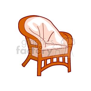   furniture chair chairs  chair508.gif Clip Art Household Furniture 