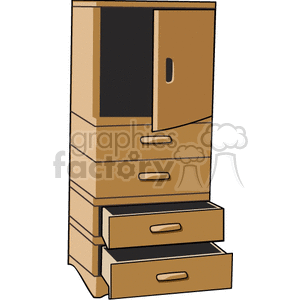   dresser drawers dressers furniture cabinet cabinets  furniture02.gif Clip Art Household Interior 