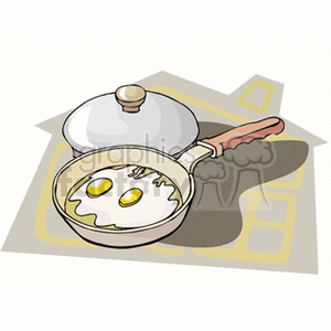  breakfast egg eggs frying pan omelet  omelet.gif Clip Art Household Kitchen 