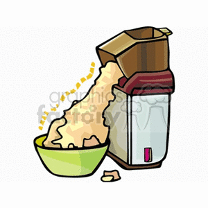 popcorn machine clipart. Commercial use image # 148055