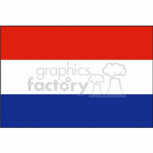 Flag Of Netherlands clipart. Royalty-free image # 148360