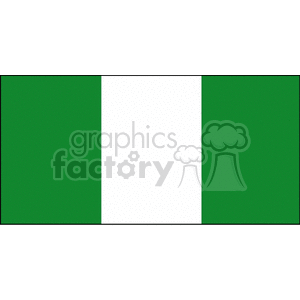 Flag Of Nigeria clipart. Commercial use image # 148364