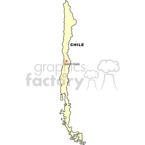 mapchile clipart. Royalty-free image # 148942