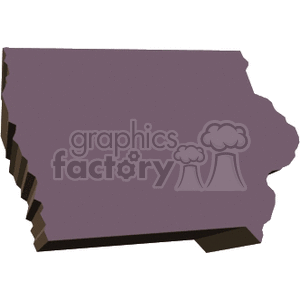 Iowa  clipart. Commercial use image # 149372