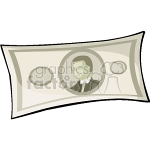 cash5 clipart. Royalty-free image # 149701