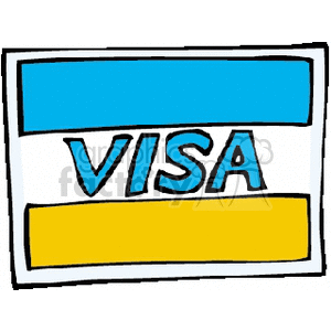   visa credit card cards debt debit money  visalogo.gif Clip Art Money 