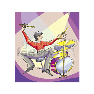 drums12 clipart. Commercial use image # 150475