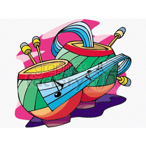 drums14 clipart. Royalty-free image # 150477