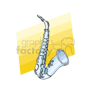 saxophone clipart. Royalty-free image # 150739