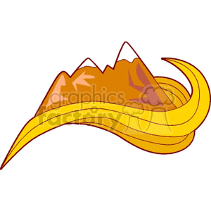 mountain800 clipart. Commercial use image # 150925