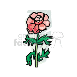 flower48 clipart. Commercial use image # 151401