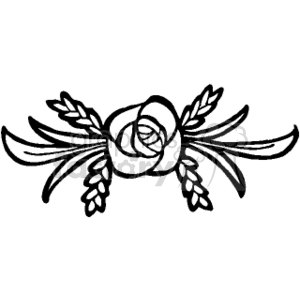 floral_bw1 clipart. Royalty-free image # 151613