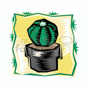   plant plants desert cactus cactuses  cactus151212.gif Clip Art Nature Plants 