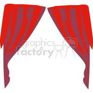 Stage curtain clipart. Royalty-free image # 153479