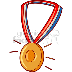   gold medal medals award awards  medal201.gif Clip Art Other 