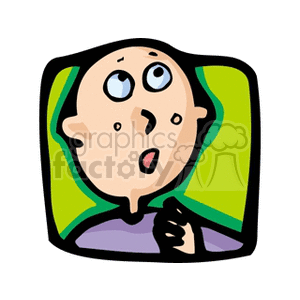 surprised clipart. Royalty-free image # 154187