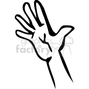 Hand clipart. Royalty-free image # 155845