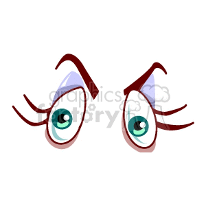 eyes clipart. Royalty-free image # 155961