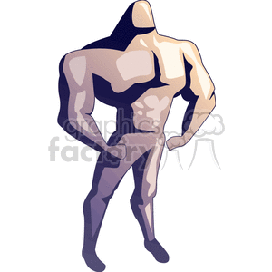  people man guy muscle muscles super hero heros strong big  PPA0124.gif Clip Art People Adults 