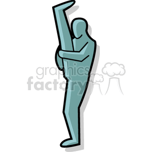   man guy people silhouette silhouettes kick kicking karate martial arts  PPA0224.gif Clip Art People Adults 