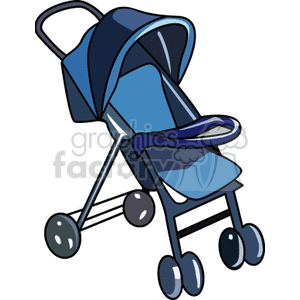   baby stroller strollers babies  BPB0125.gif Clip Art People Babies 