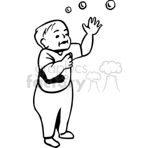   bubbles bubble baby child toddler play playing children child people  BPB0133.gif Clip Art People Babies 