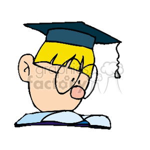   face faces people head heads boy boys education school reading glasses  SCHOLARLY.gif Clip Art People Faces 