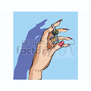 hand4141 clipart. Commercial use image # 158169