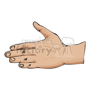 hand54 clipart. Commercial use image # 158207