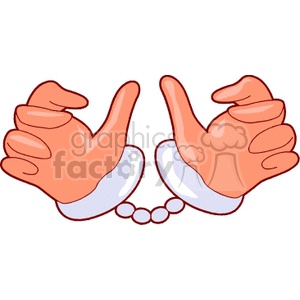 handcuff802 clipart. Royalty-free image # 158299
