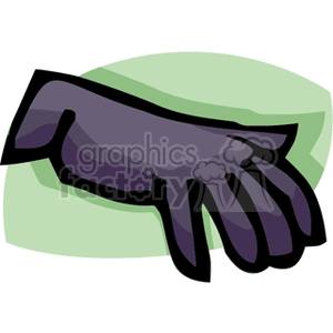 handglove3 clipart. Commercial use image # 158311