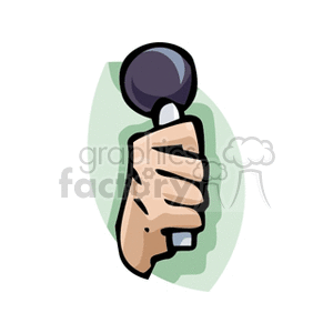 handmicrophone2 clipart. Royalty-free image # 158323