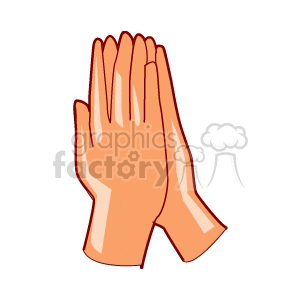 pray400 clipart. Commercial use image # 158451