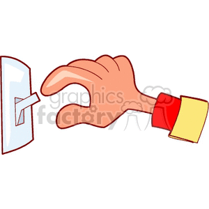   hand hands switch switches  switch700.gif Clip Art People Hands 