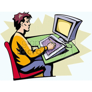   webmaster design webmasters designers  designer.gif Clip Art People Occupations 