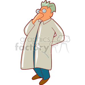 scientist302 clipart. Royalty-free image # 160446