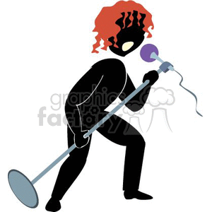 rockstar clipart. Commercial use image # 161390