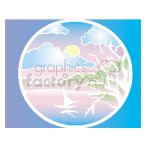 misty_lagoon clipart. Royalty-free image # 163634