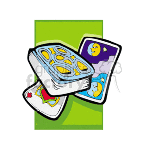 Tarot cards clipart. Commercial use image # 164287
