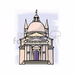 duomo clipart. Commercial use image # 164376