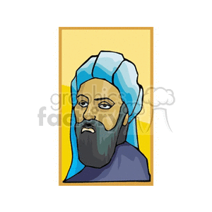 Arab man clipart. Royalty-free image # 164398