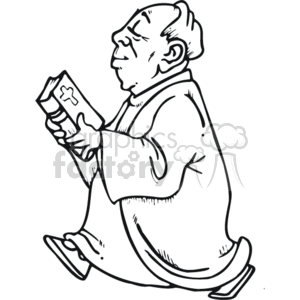 Christian025_ssc_bw_ clipart. Commercial use image # 164666