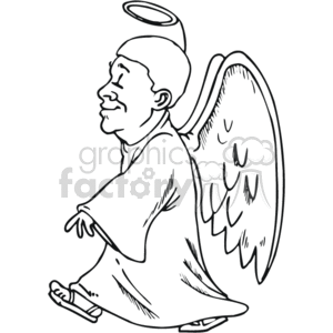 Christian058_ssc_bw_ clipart. Royalty-free image # 164731