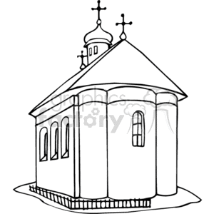 Christian_ss_bw_140 clipart. Commercial use image # 164856