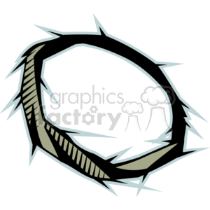 Crown of Thorns clipart. Commercial use image # 165001