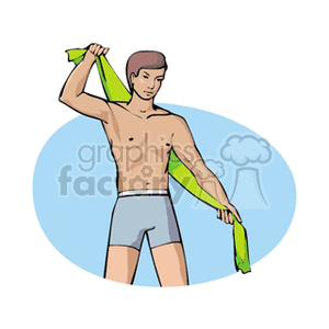   drying towel towels guy man guys people dry  chafing.gif Clip Art Science Health-Medicine 
