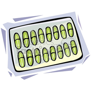 pills clipart. Commercial use image # 166049