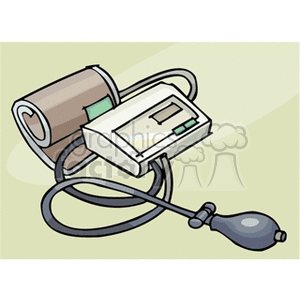   blood pressure meter tester tool equipment medical  tonometer2.gif Clip Art Science Health-Medicine 