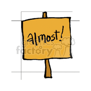 almost! clipart. Commercial use image # 166650